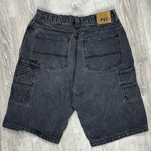 Black PC Carpenter jeans shorts